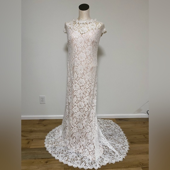 Dresses Vowd Size 24w Lace Wedding Dress Poshmark